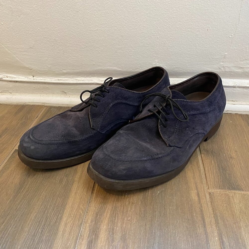 Hush Puppies Blue Suede Shoes